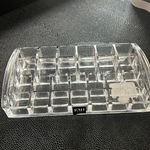 Acrylic tray for lipstick